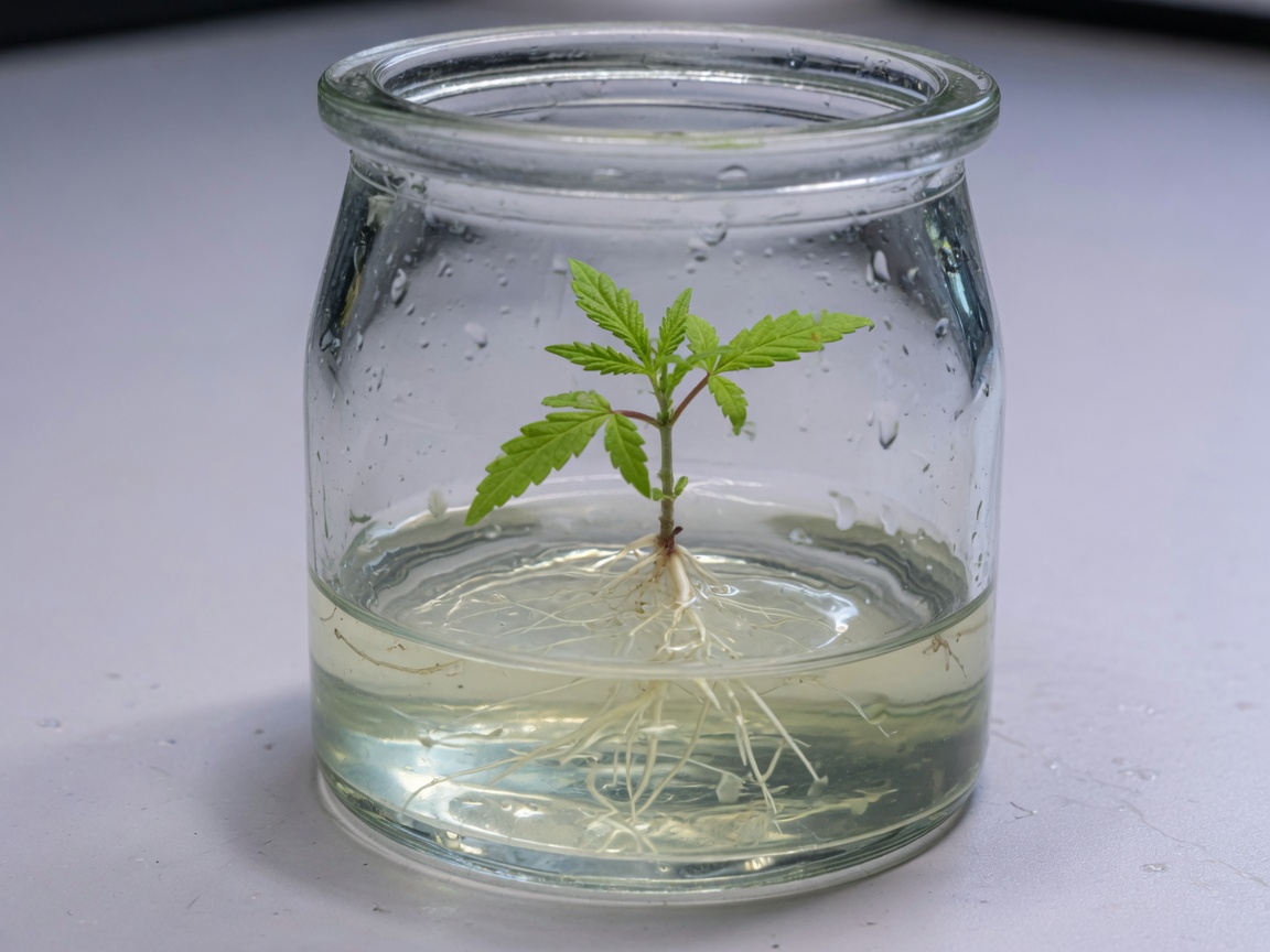 Rooted plantlet