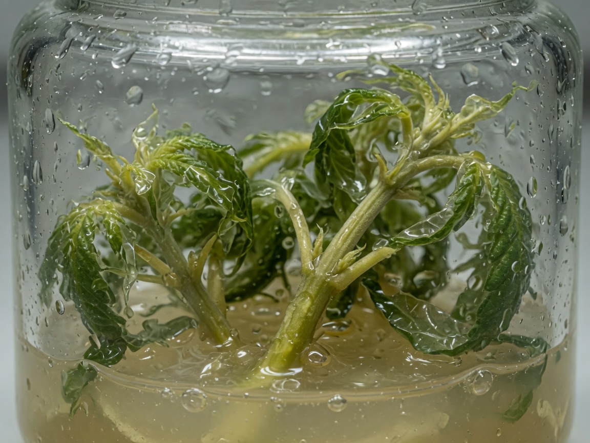 Glassy shoots